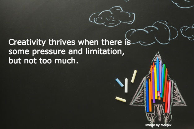 Creativity thrives